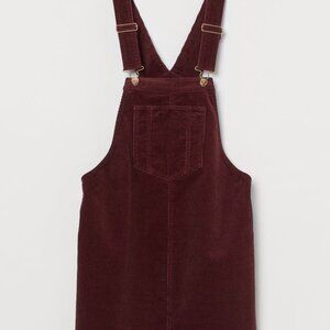 HM Mama Corduroy overall dress